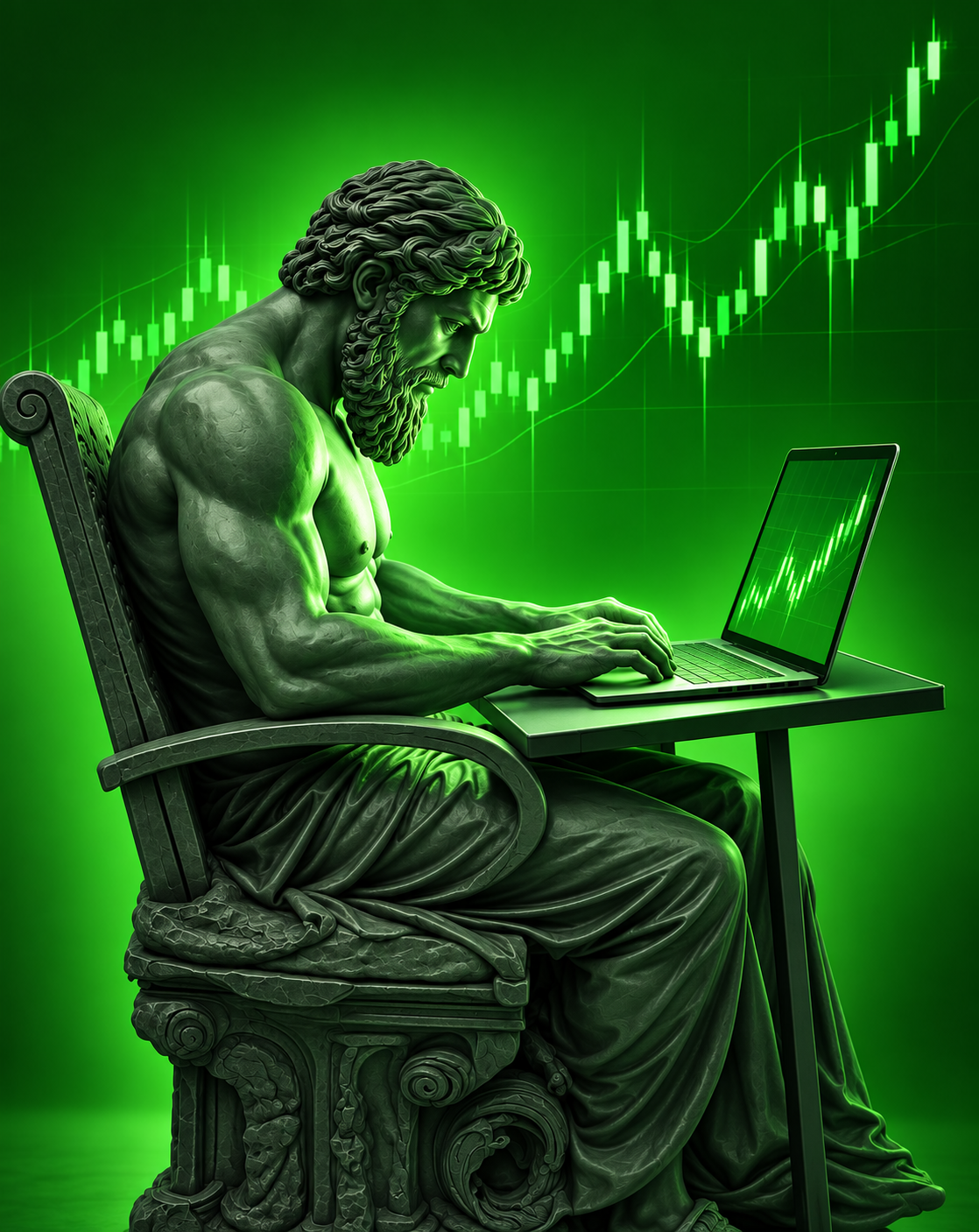 Trader at the Tradex360 terminal